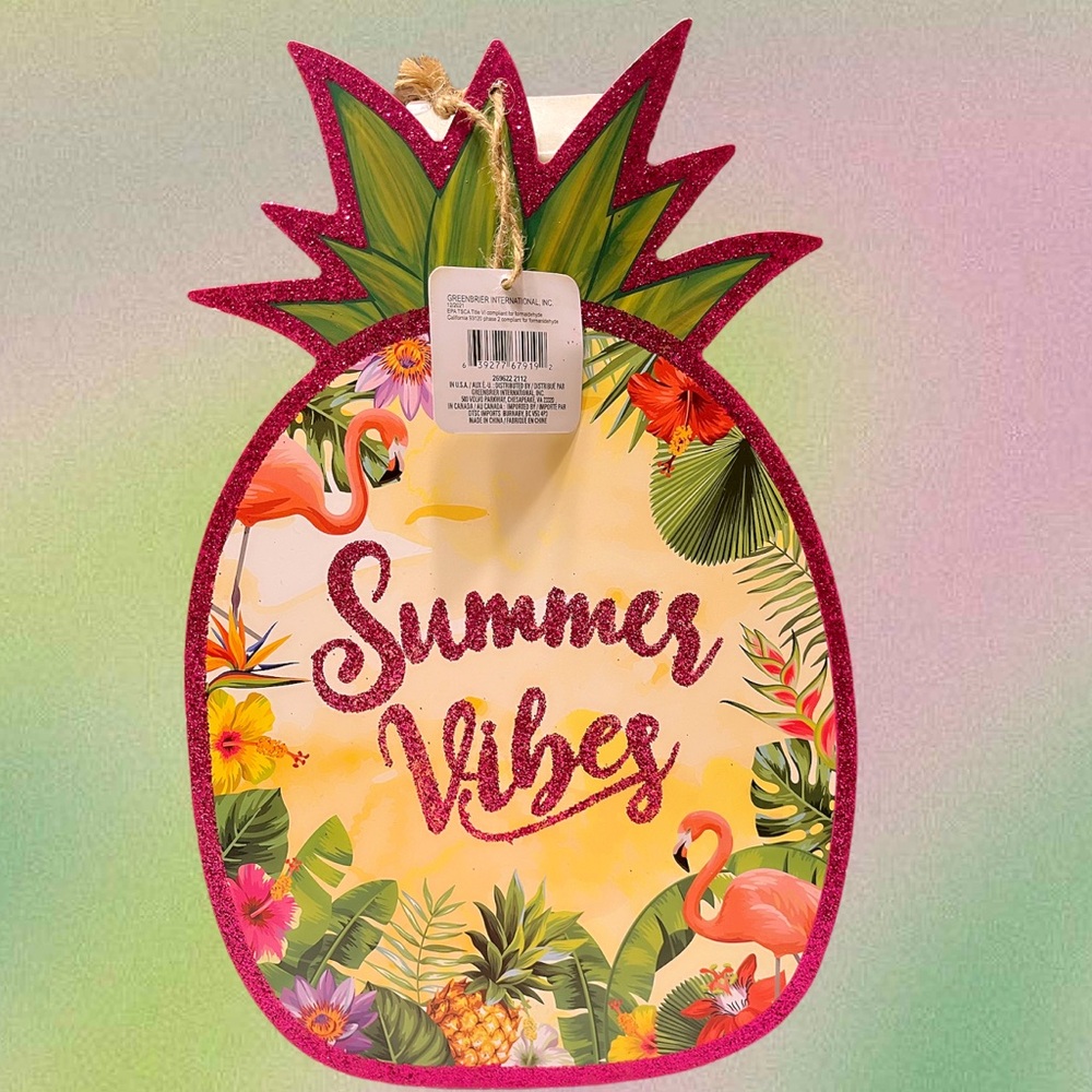 Tropical Summer Vibes Wall Art